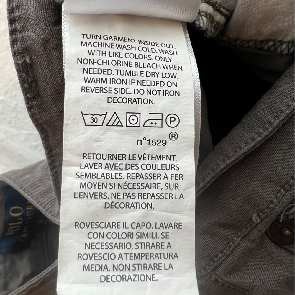 Ralph Lauren youth 16 brown Jeans - Picture 4 of 10